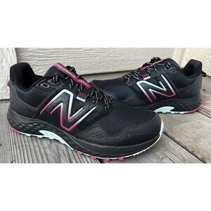 New! New Balance 410 V8 Women's 9B Trail Running Shoes Black/Blue/Pink